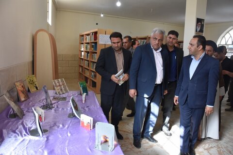 روستای شیخ عبود شهرستان بیضا کتابخانهدار شد