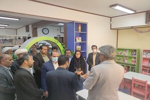 کتابخانه عمومی علوی شهرستان درمیان افتتاح شد