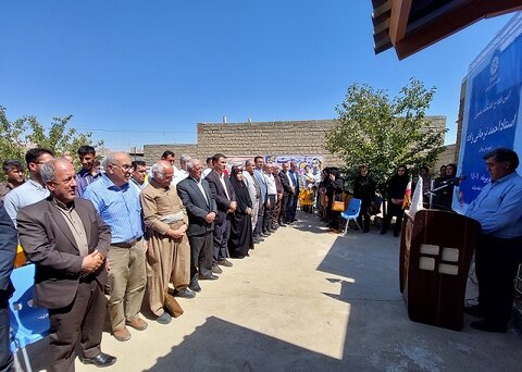 آیین افتتاح کتابخانه عمومی استاد احمد ترجانیزاده در روستای فاقد کتابخانه شهرستان بوکان