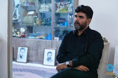 دیدار دبیرکل نهاد با خانواده شهید مدافع حرم صادق عدالت اکبری