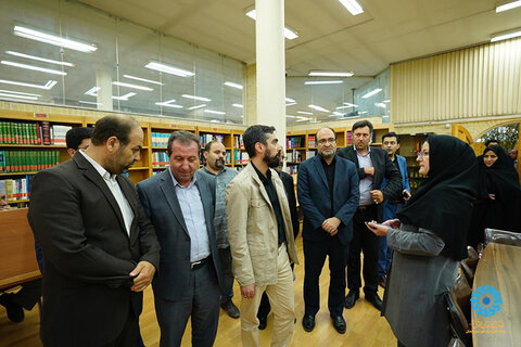 بازدید دبیرکل نهاد کتابخانه های عمومی کشور از کتابخانه های عمومی شهر سهند