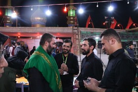 بازدید وزیر فرهنگ و ارشاد اسلامی و دبیرکل نهاد از موکب کتابخانه های عمومی در مرز چذابه