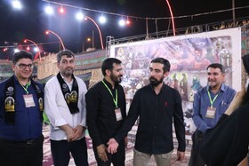 بازدید وزیر فرهنگ و ارشاد اسلامی و دبیرکل نهاد از موکب کتابخانه های عمومی در مرز چذابه