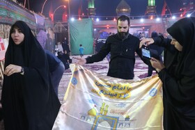 بازدید وزیر فرهنگ و ارشاد اسلامی و دبیرکل نهاد از موکب کتابخانه های عمومی در مرز چذابه