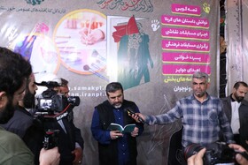 بازدید وزیر فرهنگ و ارشاد اسلامی و دبیرکل نهاد از موکب کتابخانه های عمومی در مرز چذابه