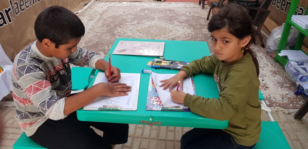 خدمات فرهنگی به زائرین اربعین حسینی در موکبهای نهاد کتابخانهها به روایت تصویر