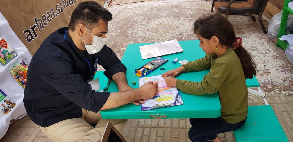 خدمات فرهنگی به زائرین اربعین حسینی در موکبهای نهاد کتابخانهها به روایت تصویر