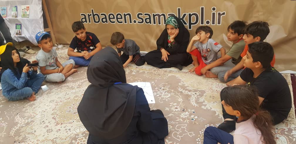 خدمات فرهنگی به زائرین اربعین حسینی در موکبهای نهاد کتابخانهها به روایت تصویر