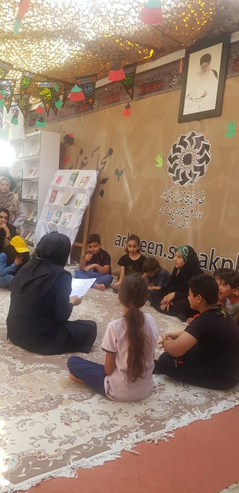 خدمات فرهنگی به زائرین اربعین حسینی در موکبهای نهاد کتابخانهها به روایت تصویر