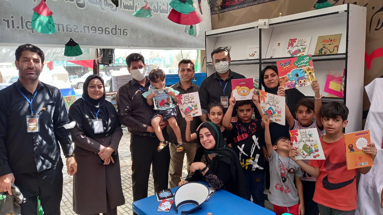 خدمات فرهنگی به زائرین اربعین حسینی در موکبهای نهاد کتابخانهها به روایت تصویر