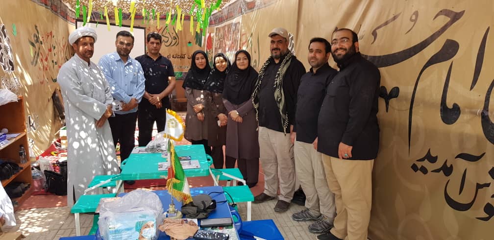 خدمات فرهنگی به زائرین اربعین حسینی در موکبهای نهاد کتابخانهها به روایت تصویر