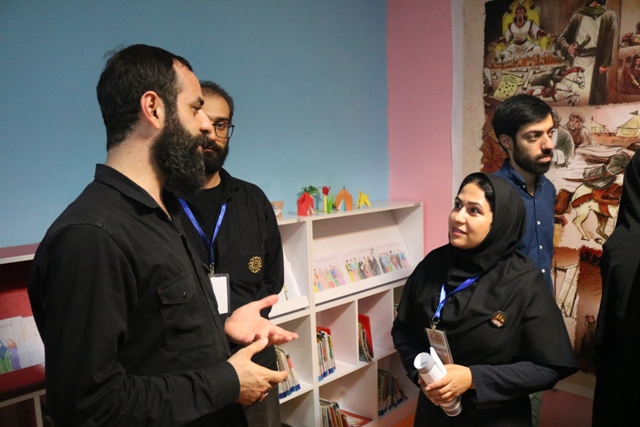 خدمات فرهنگی به زائرین اربعین حسینی در موکبهای نهاد کتابخانهها به روایت تصویر