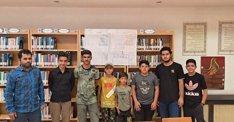 برگزاری کارگاه آموزشی «کارتیمی و مشارکت اجتماعی» در کتابخانه گنجنامه روستای حسام آباد