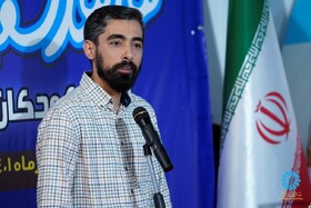 مهدی رمضانی دبیرکل نهاد - افتتاح کتابخانه هدهد سفید