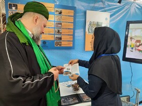 غرفه نهاد در محل برگزاری اجلاس ششمین کنفرانس وحدت اسلامی