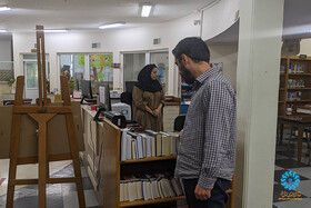 بازدید دبیرکل نهاد از کتابخانه عمومی حضرت فاطمه (س) تهران