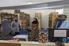 بازدید دبیرکل نهاد از کتابخانه عمومی حضرت فاطمه (س) تهران