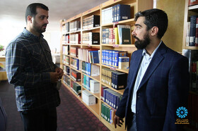 بازدید دبیرکل نهاد از کتابخانه عمومی فاطمیه تربیت کهگیلویه و بویراحمد