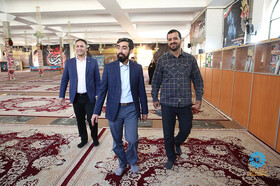 بازدید دبیرکل نهاد از کتابخانه عمومی ایثار و شهادت یاسوج