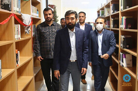 بازدید دبیرکل نهاد از کتابخانه عمومی ولی عصر(عج) برکت مادوان