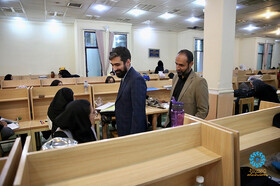 بازدید دبیرکل نهاد از کتابخانه مرکزی یاسوج