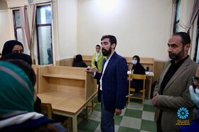 بازدید دبیرکل نهاد از کتابخانه مرکزی یاسوج