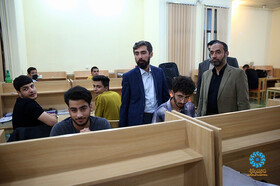 بازدید دبیرکل نهاد از کتابخانه مرکزی یاسوج