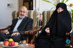 دیدار دبیرکل نهاد با خانواده سردار شهید حمید احدی در سفر به استان زنجان