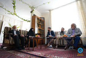 دیدار دبیرکل نهاد با خانواده سردار شهید حمید احدی در سفر به استان زنجان