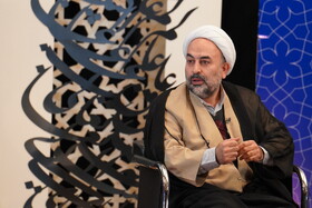 حجت‌الاسلام محمدرضا زائری، رئیس اندیشگاه فرهنگی سازمان اسناد و کتابخانه ملی-نشست «نقد و نگاهی به بیانیه آزادی خواندن»در کتابخانه مرکزی پارک شهر