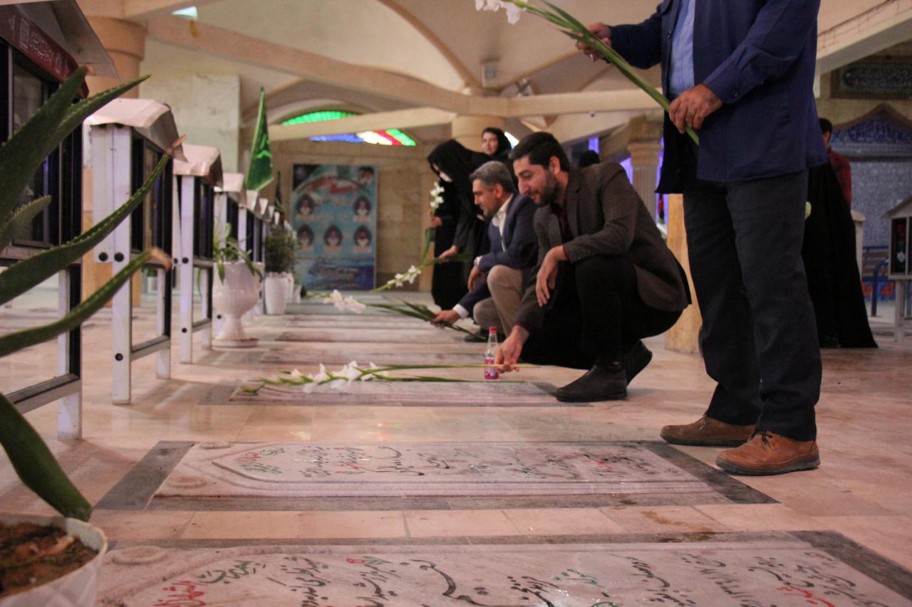 تجدید میثاق کتابداران استان بوشهر با آرمانهای جاوید شهیدان انقلاب اسلامی