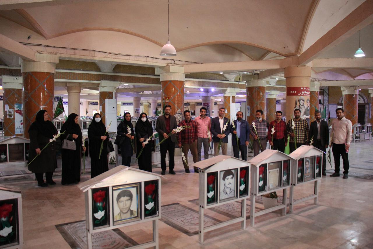 تجدید میثاق کتابداران استان بوشهر با آرمانهای جاوید شهیدان انقلاب اسلامی