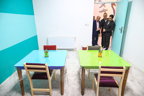 خدمترسانی کتابخانه عمومی شهدای شاهدیه با ظاهری جدید