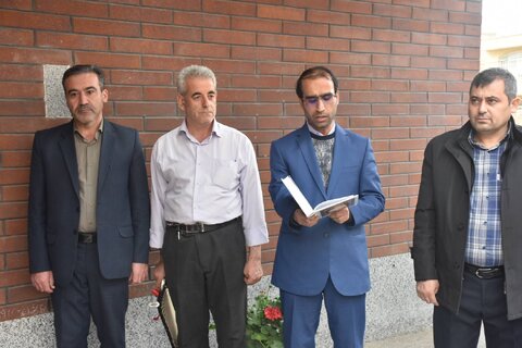 کتابخانه نیمه کاره خیرساز الدار-اصلان سعادتجو در تبریز افتتاح شد