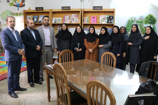بازدید مدیرکل کتابخانههای عمومی سمنان از ۶ کتابخانه عمومی در شهرستان دامغان