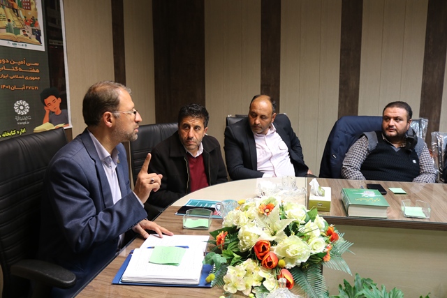 بازدید مدیرکل کتابخانههای عمومی سمنان از ۶ کتابخانه عمومی در شهرستان دامغان