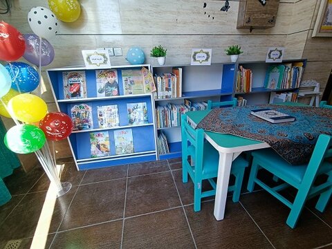 افتتاح پنجمین پیشخان خدمات کتابخانهای استان چهارمحال و بختیاری در شهرستان سامان