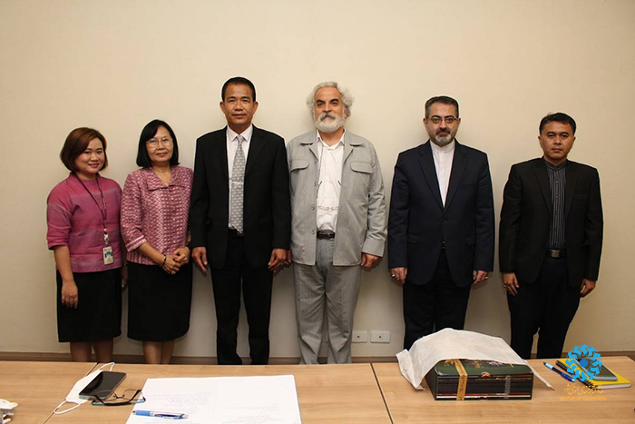 بازدید معاون برنامهریزی، پژوهش و فناوری اطلاعات نهاد از کتابخانه ملی تایلند