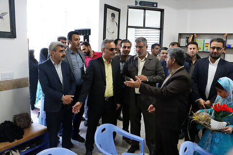 ساختمان جدید کتابخانه پروفسور سمیعی، هدیه نهاد کتابخانههای عمومی به مردم کتابخوان چاهک است