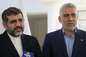 بازدید وزیر فرهنگ و ارشاد اسلامی، دبیرکل نهاد کتابخانه‌های عمومی کشور و مسئولین استانی از کتابخانه مرکزی رشت