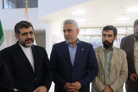 بازدید وزیر فرهنگ و ارشاد اسلامی، دبیرکل نهاد کتابخانه‌های عمومی کشور و مسئولین استانی از کتابخانه مرکزی رشت