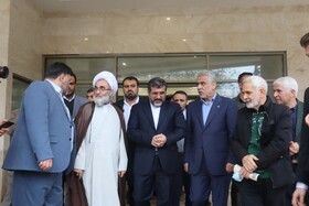 بازدید وزیر فرهنگ و ارشاد اسلامی، دبیرکل نهاد کتابخانه‌های عمومی کشور و مسئولین استانی از کتابخانه مرکزی رشت