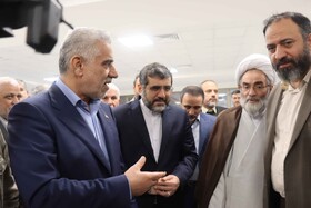 بازدید وزیر فرهنگ و ارشاد اسلامی، دبیرکل نهاد کتابخانه‌های عمومی کشور و مسئولین استانی از کتابخانه مرکزی رشت