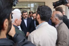 بازدید وزیر فرهنگ و ارشاد اسلامی، دبیرکل نهاد کتابخانه‌های عمومی کشور و مسئولین استانی از کتابخانه مرکزی رشت