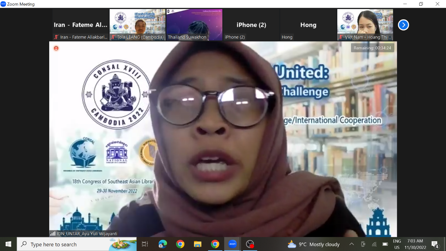 هجدهمین کنگره کتابداران جنوب شرق آسیا در کامبوج برگزار شد