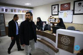 بازدید دبیرکل نهاد از کتابخانه مرکزی سمنان