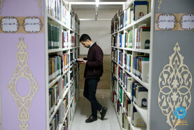 بازدید دبیرکل نهاد از کتابخانه مرکزی سمنان