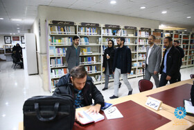 بازدید دبیرکل نهاد از کتابخانه مرکزی سمنان