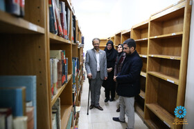 بازدید دبیرکل نهاد از کتابخانه امام خمینی (ره) در سفر به استان سمنان