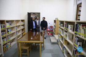 بازدید دبیرکل نهاد از کتابخانه امام خمینی (ره) در سفر به استان سمنان